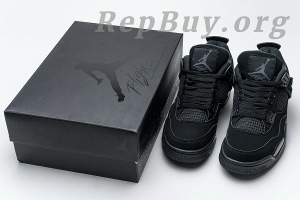 Top Version Air Jordan 4 Retro Black Cat CU1110-010 - Image 24