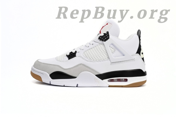 Top Version Air Jordan 4 White Black DR5415-100