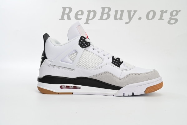 Top Version Air Jordan 4 White Black DR5415-100 - 图片 2