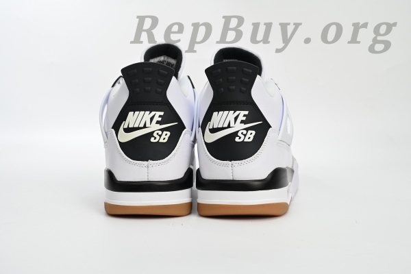 Top Version Air Jordan 4 White Black DR5415-100 - 图片 3