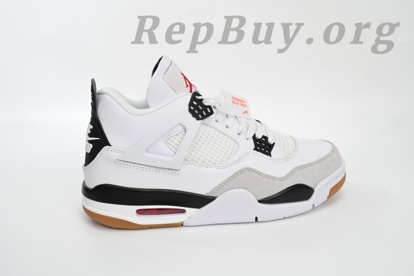 Top Version Air Jordan 4 White Black DR5415-100 - 图片 8