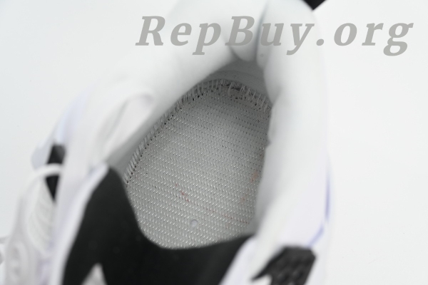 Top Version Air Jordan 4 White Black DR5415-100 - 图片 12