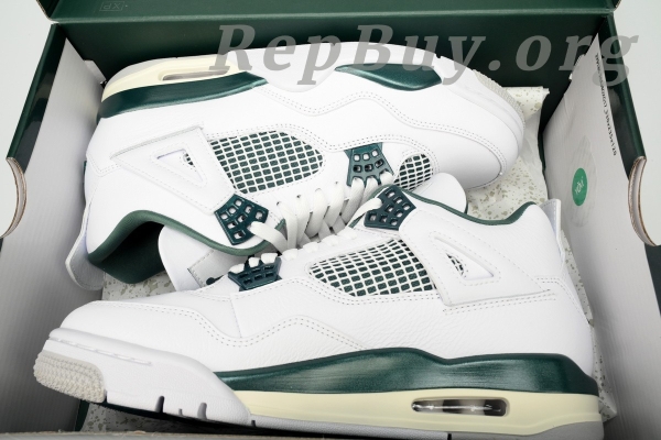Top Version Air Jordan 4 Retro Oxidized Green FQ8138-103 - 图片 12
