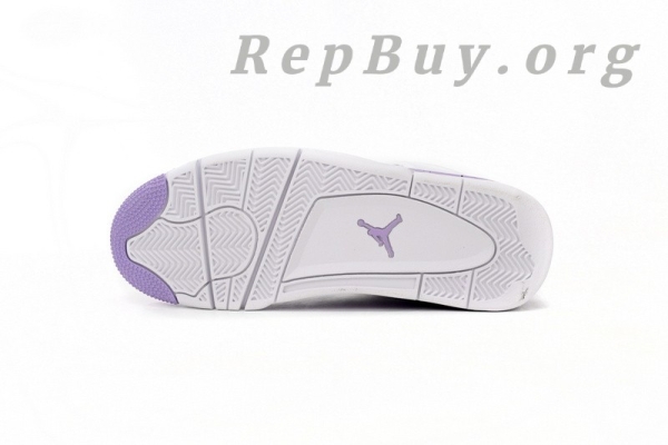 Top Version Air Jordan 4 White Purple CT8527-115 - 图片 5