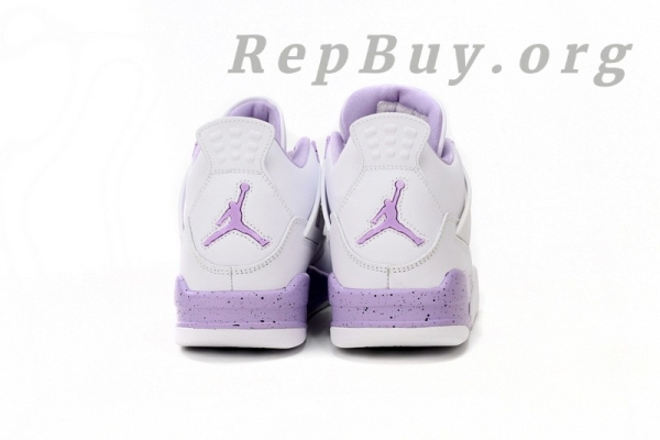Top Version Air Jordan 4 White Purple CT8527-115 - 图片 4