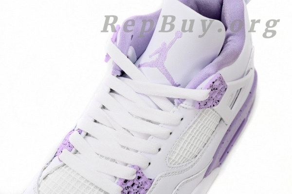 Top Version Air Jordan 4 White Purple CT8527-115 - 图片 7