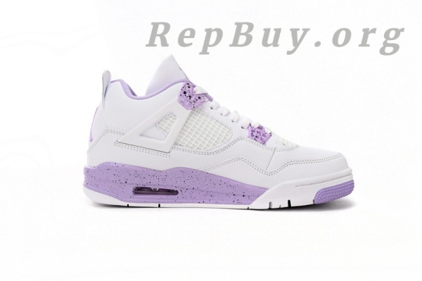 Top Version Air Jordan 4 White Purple CT8527-115 - 图片 3