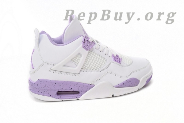 Top Version Air Jordan 4 White Purple CT8527-115 - 图片 9