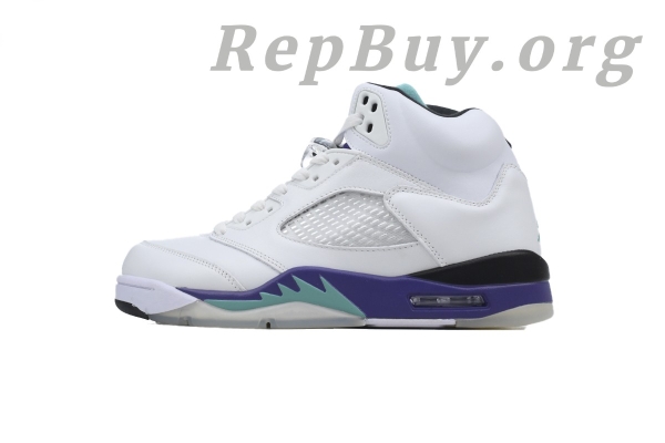 Top Version Air Jordan 5 Retro 'Grape' 136027-108