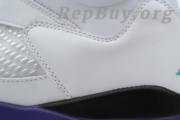 Top Version Air Jordan 5 Retro 'Grape' 136027-108 - 图片 5