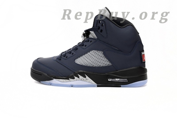 Top Version Air Jordan 5 Retro Georgetown FD6812-400 - Image 2