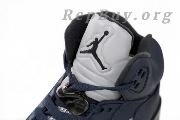 Top Version Air Jordan 5 Retro Georgetown FD6812-400 - Image 6