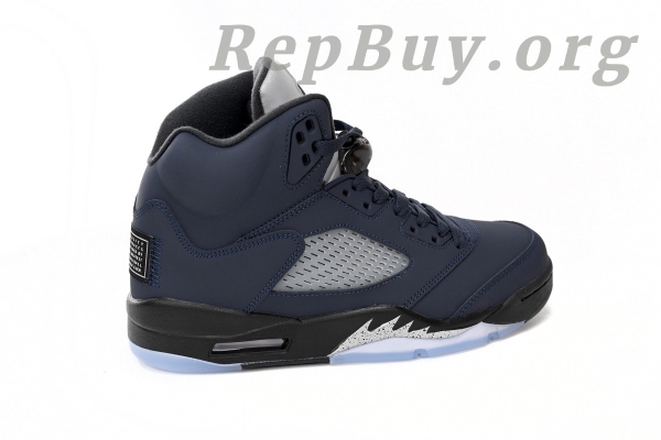 Top Version Air Jordan 5 Retro Georgetown FD6812-400 - Image 7