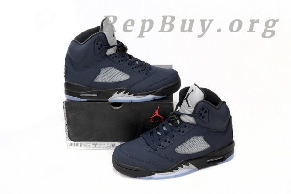 Top Version Air Jordan 5 Retro Georgetown FD6812-400 - Image 14