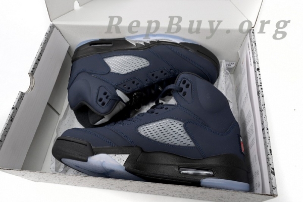 Top Version Air Jordan 5 Retro Georgetown FD6812-400 - Image 13