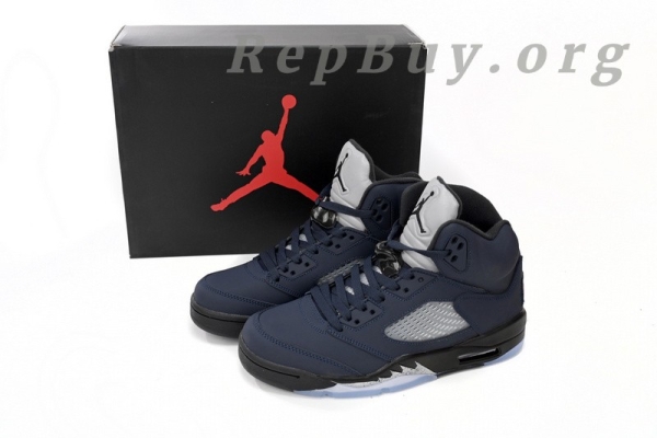 Top Version Air Jordan 5 Retro Georgetown FD6812-400 - Image 15