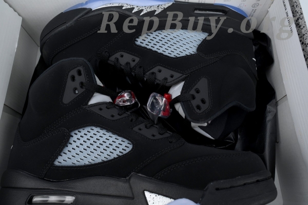 Top Version Air Jordan 5 Retro OG 'Metallic' 845035-003 - Image 12