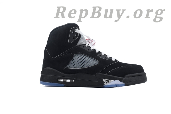 Top Version Air Jordan 5 Retro OG Black Metallic Reimagined HF3975-001 - Image 2