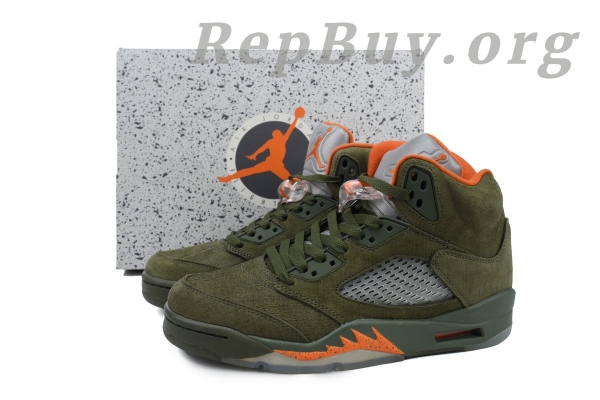 Top Version Air Jordan 5 Retro Olive DD0587-308 - 图片 10