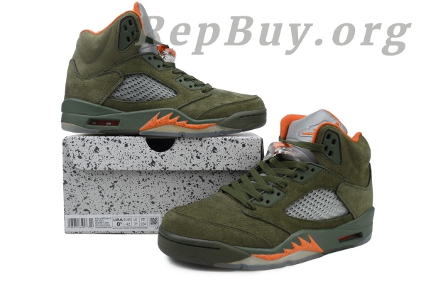 Top Version Air Jordan 5 Retro Olive DD0587-308 - 图片 11