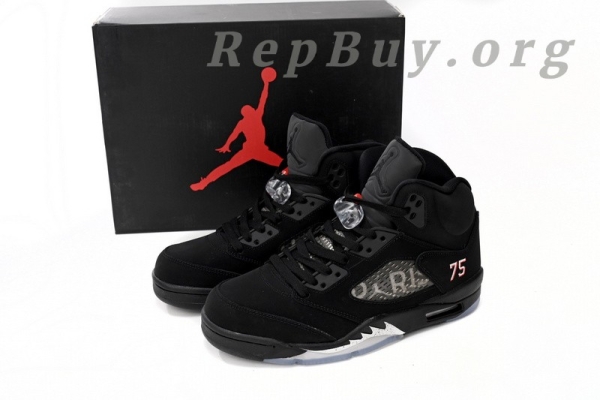 Top Version Air Jordan 5 Retro Paris Saint-Germain AV9175-001 - Image 15