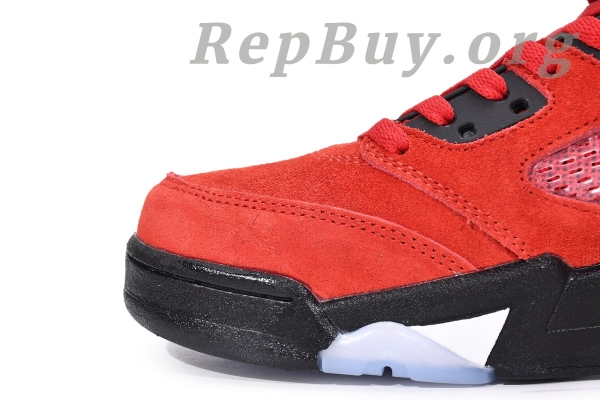 Top Version Air Jordan 5 Retro Raging Bull Red (2021) DD0587-600 - Image 9