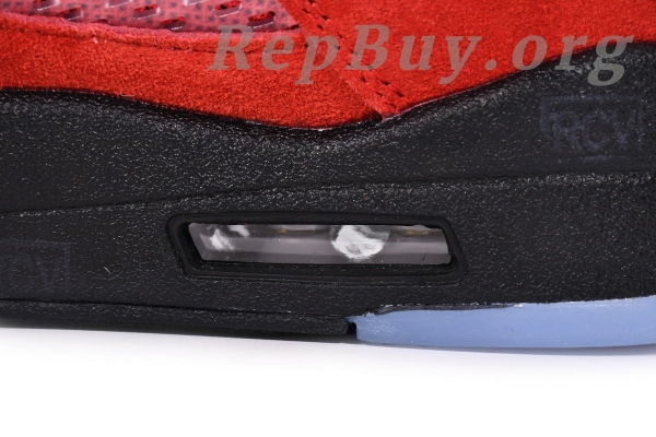 Top Version Air Jordan 5 Retro Raging Bull Red (2021) DD0587-600 - Image 8