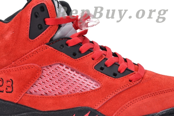 Top Version Air Jordan 5 Retro Raging Bull Red (2021) DD0587-600 - Image 13