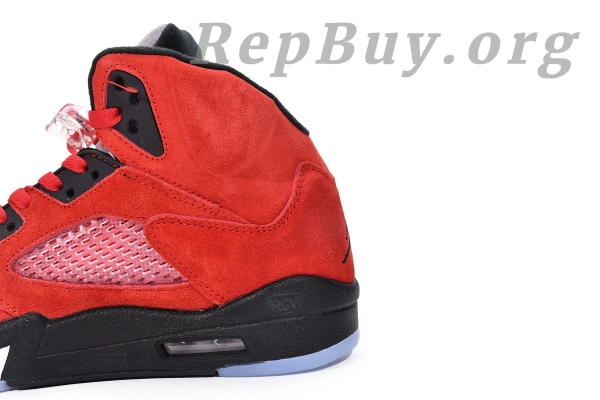 Top Version Air Jordan 5 Retro Raging Bull Red (2021) DD0587-600 - Image 10