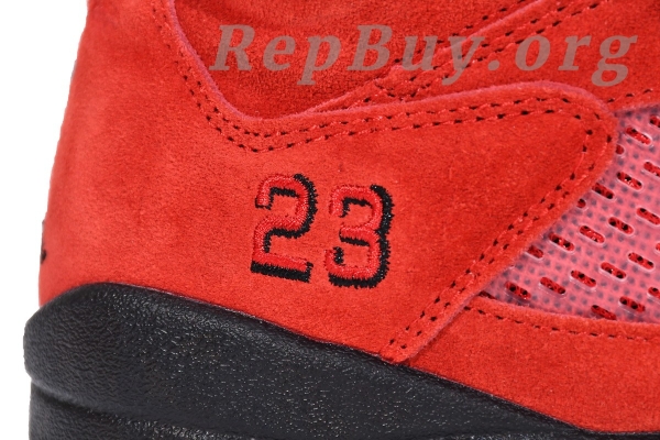 Top Version Air Jordan 5 Retro Raging Bull Red (2021) DD0587-600 - Image 12