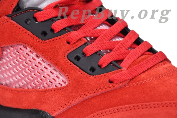 Top Version Air Jordan 5 Retro Raging Bull Red (2021) DD0587-600 - Image 15