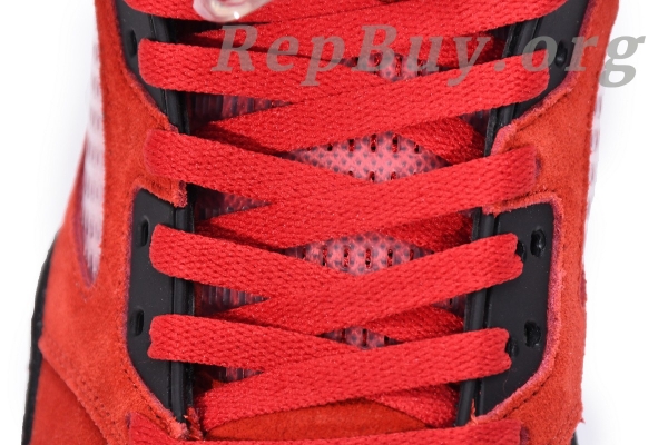Top Version Air Jordan 5 Retro Raging Bull Red (2021) DD0587-600 - Image 17
