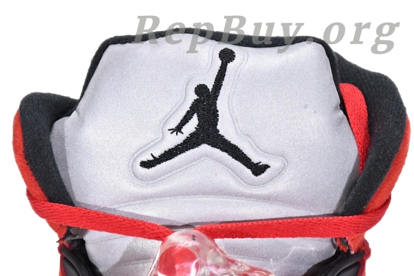 Top Version Air Jordan 5 Retro Raging Bull Red (2021) DD0587-600 - Image 16