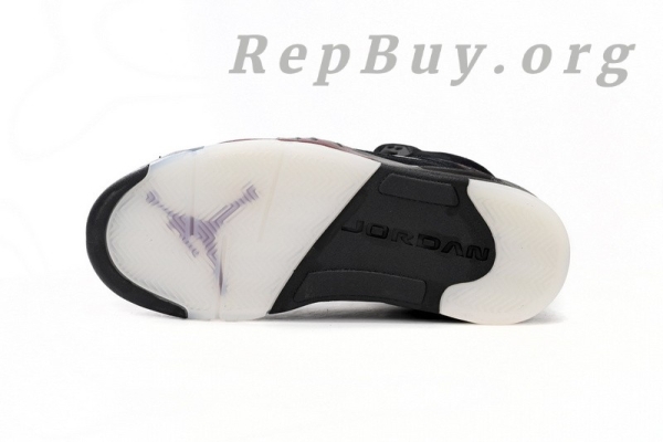 Top Version Air Jordan 5 Retro SP A Ma Maniére Black FD1330-001 - Image 5