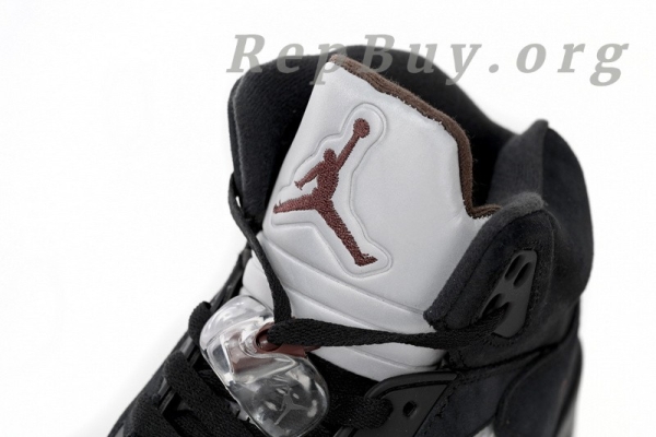 Top Version Air Jordan 5 Retro SP A Ma Maniére Black FD1330-001 - Image 7