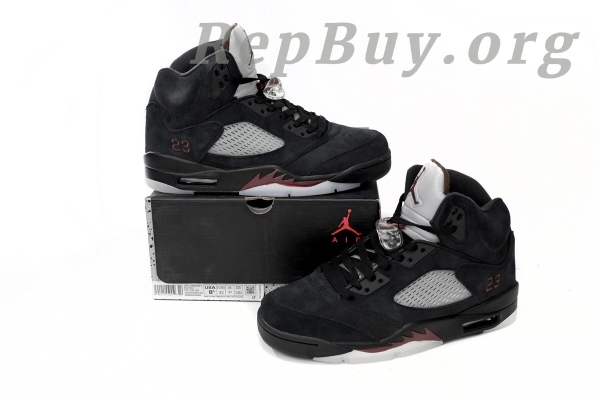 Top Version Air Jordan 5 Retro SP A Ma Maniére Black FD1330-001 - Image 10