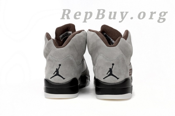 Top Version Air Jordan 5 Retro SPA Ma Maniére Light Bone FD1330-006 - Image 4
