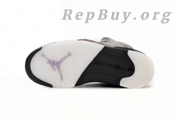 Top Version Air Jordan 5 Retro SPA Ma Maniére Light Bone FD1330-006 - Image 5