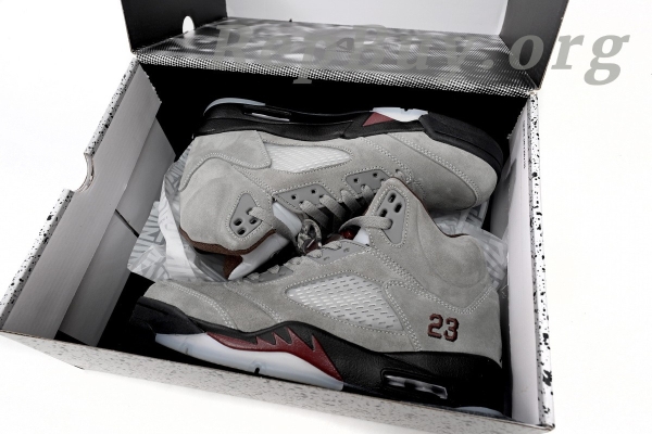 Top Version Air Jordan 5 Retro SPA Ma Maniére Light Bone FD1330-006 - Image 13