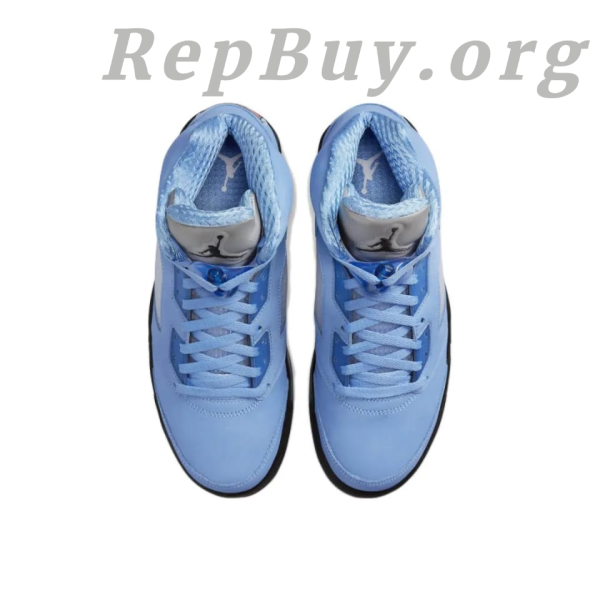 Top Version Air Jordan 5 Retro UNC University Blue DV1310-401 - Image 5