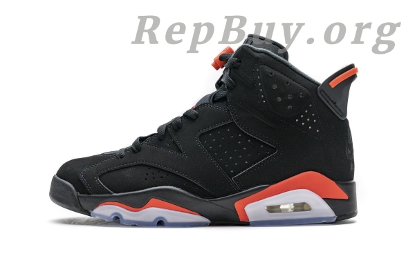 Top Version Air Jordan 6 Retro Black Infrared (2019)	 384664-060 - Image 2