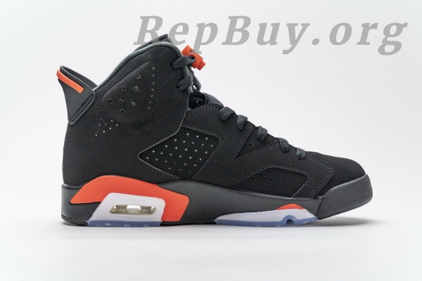 Top Version Air Jordan 6 Retro Black Infrared (2019)	 384664-060 - Image 3