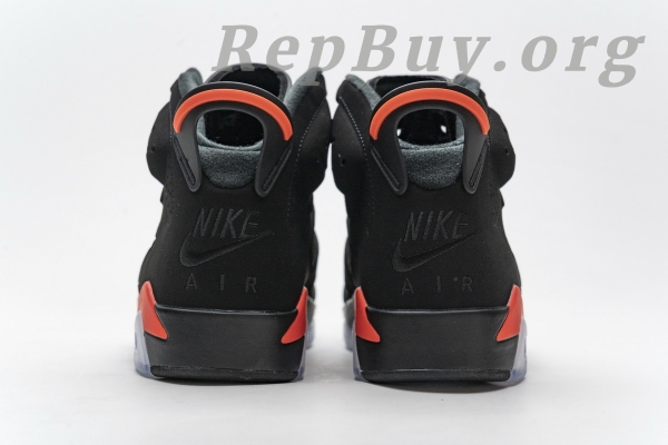 Top Version Air Jordan 6 Retro Black Infrared (2019)	 384664-060 - Image 4