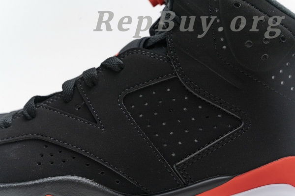 Top Version Air Jordan 6 Retro Black Infrared (2019)	 384664-060 - Image 15