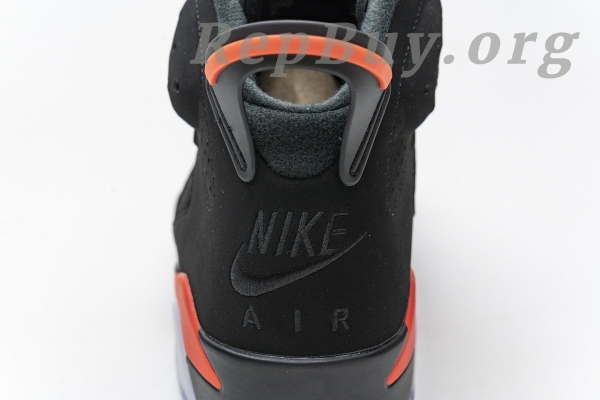 Top Version Air Jordan 6 Retro Black Infrared (2019)	 384664-060 - Image 18