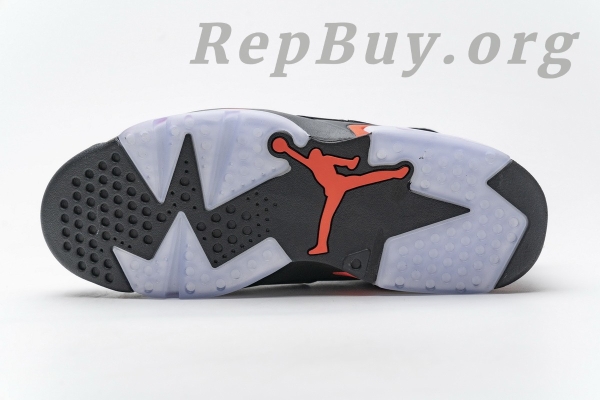 Top Version Air Jordan 6 Retro Black Infrared (2019)	 384664-060 - Image 19