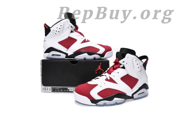 Top Version Air Jordan 6 Retro Carmine (2021) CT8529-106 - Image 20