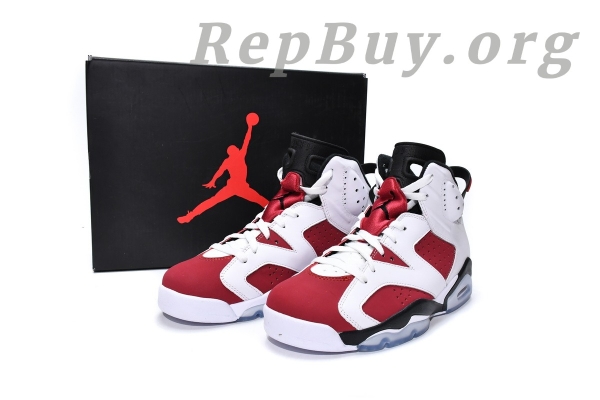 Top Version Air Jordan 6 Retro Carmine (2021) CT8529-106 - Image 19