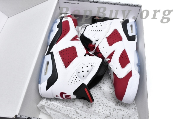 Top Version Air Jordan 6 Retro Carmine (2021) CT8529-106 - Image 18