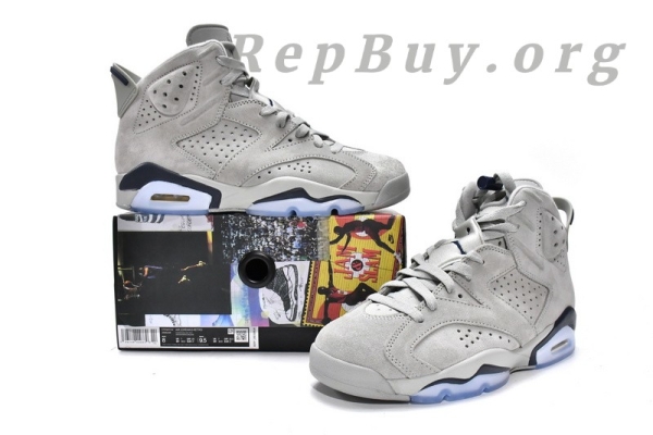 Top Version Air Jordan 6 Retro Georgetown (2022) CT8529-012 - Image 7